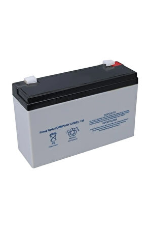 6 Volt 12 Amper Jeep Motor Oyuncak Araç Araba Aküsü 6v 12ah Kuru Akü