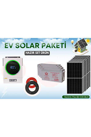 KONTEYNER VE Prefabrikasyon EVLER İÇİN TÜM İHTİYAÇI KARŞILAYACAK GÜNEŞ ENERJİ SİSTEMİ