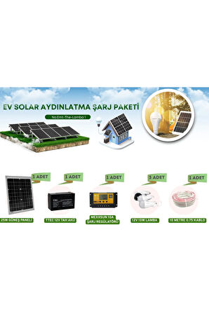 GÜNEŞ ENERJİLİ BAHÇE LAMBA SETİ