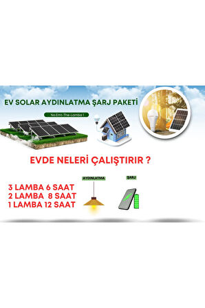 GÜNEŞ ENERJİLİ BAHÇE LAMBA SETİ