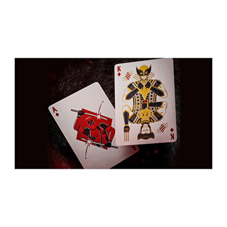 Theory11 Deadpool Premium Oyun Kağıdı Limited Edition Koleksiyonluk iskambil Kartları