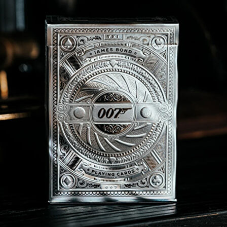 Theory11 James Bond Silver Edition Premium Oyun Kartları iskambil Kartları Destesi