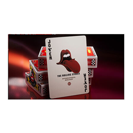 Theory11 Rolling Stones Oyun Kağıdı Limited Edition Koleksiyonluk iskambil Kartları Destesi