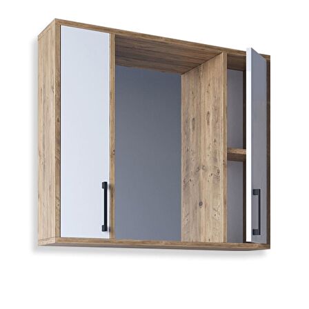 Teta Home Lizbon 80 Cm Mdf Banyo Üst Dolabı