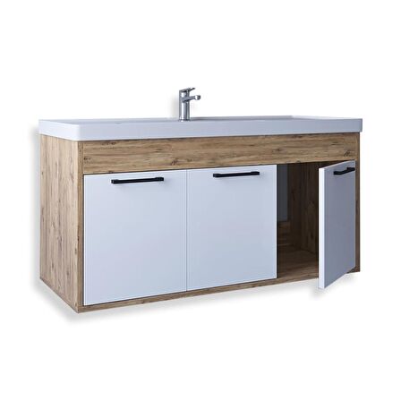 Teta Home Lizbon 100 Cm Mdf Banyo Lavabolu Alt Dolap