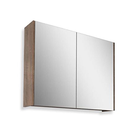 Teta Home Mersin 65CM Mdf Banyo Aynalı Üst Dolap