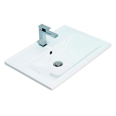 Teta Home Mersin 65 cm Mdf Banyo Lavabolu Alt Dolap