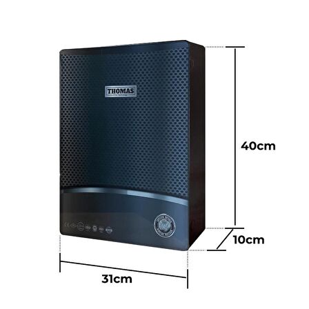 Thomas Su Arıtma Cihazı (Ankastre Ultra Slim) 8 Litre Metal Tank Ve Lüsk Musluk 