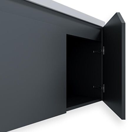 Teta Home Napoli 80 cm Mdf Banyo Dolabı Seti + Boy Dolabı