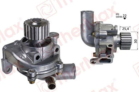 Thermax T01.107 Devirdaim Kia Besta Sportage Mazda 626-E2200-Suzuki Vitara Komple Ok71015010By 0K04R15010A