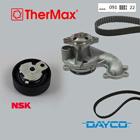 Thermax T15.208 Triger Seti Devirdaimlı Connect 2002 2013 1.8 TDCI 2T1Q6M260AA