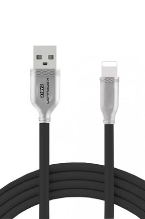 Konfulon S48 Lightning Kablo iphone Uyumlu 1M 3A - Siyah