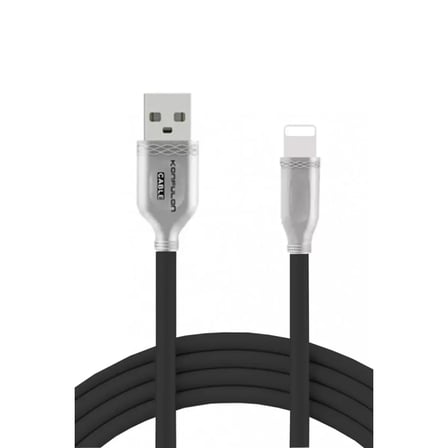 Konfulon S48 Lightning Kablo iphone Uyumlu 1M 3A - Siyah