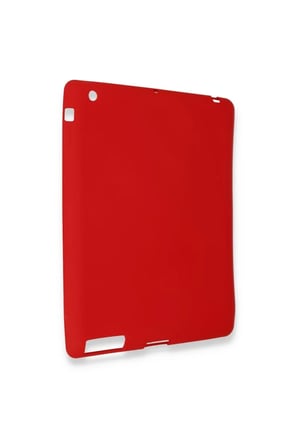 Newface Apple iPad 4 9.7 Kılıf Evo Tablet Silikon - Kırmızı