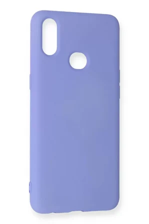 Newface Samsung Galaxy A10S Kılıf Nano içi Kadife Silikon - Lila