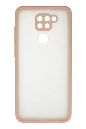 Newface Xiaomi Redmi Note 9 Kılıf Montreal Silikon Kapak - Pembe