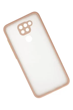 Newface Xiaomi Redmi Note 9 Kılıf Montreal Silikon Kapak - Pembe
