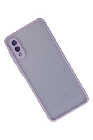 Newface Samsung Galaxy A02 Kılıf Montreal Silikon Kapak - Mor