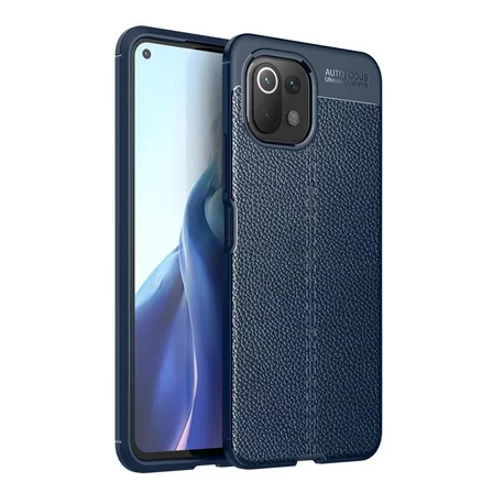 Newface Xiaomi Mİ 11 Lite Kılıf Auto Focus Kapak - Lacivert