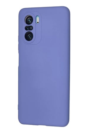 Newface Xiaomi Poco F3 Kılıf Nano içi Kadife Silikon - Lila