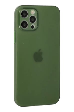 Newface Apple iPhone 12 Pro Kılıf Puma Silikon - Yeşil