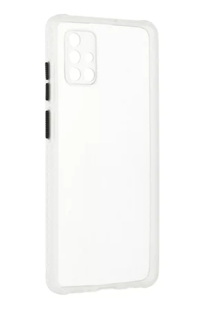 Newface Samsung Galaxy A71 Kılıf Miami Şeffaf Silikon - Şeffaf