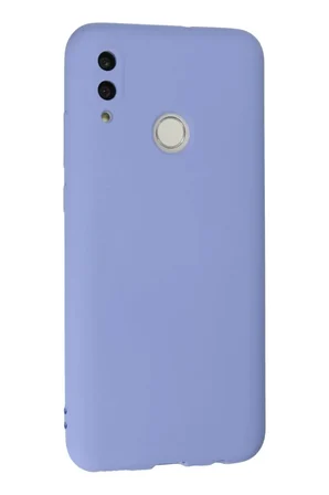 Newface Huawei P Smart 2019 Kılıf Nano içi Kadife Silikon - Lila