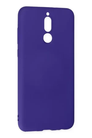 Newface Huawei Mate 10 Lite Kılıf Nano içi Kadife Silikon - Mor