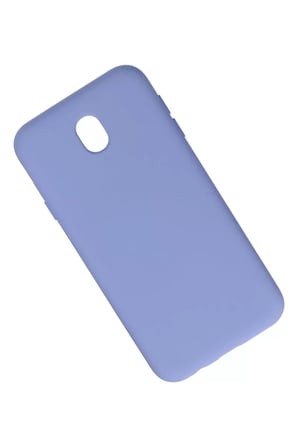 Newface Samsung Galaxy J7 Pro / J730 Kılıf Nano içi Kadife Silikon - Lila