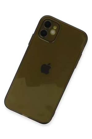 Newface Apple iPhone 12 Kılıf Fly Lens Silikon - Siyah