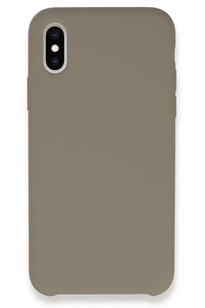 Newface Apple iPhone XS Max Kılıf Lansman Legant Silikon - Bej