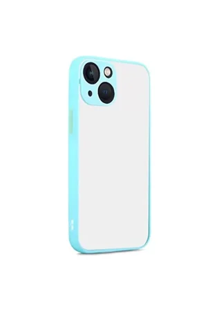Newface Apple iPhone 13 Kılıf Montreal Silikon Kapak - Turkuaz
