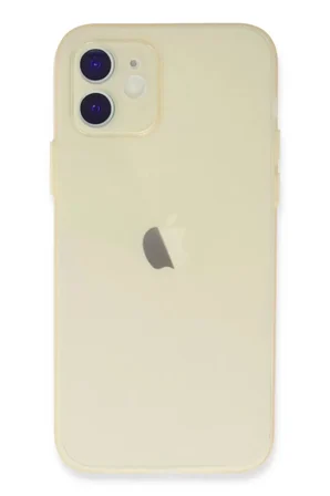 Newface Apple iPhone 12 Kılıf Puma Silikon - Gold