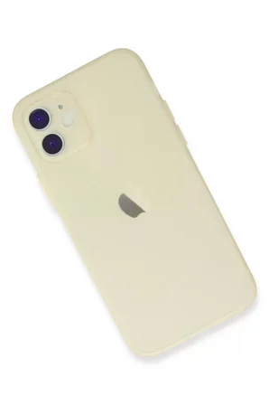 Newface Apple iPhone 12 Kılıf Puma Silikon - Gold