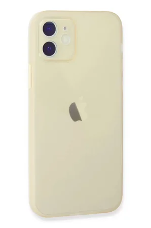 Newface Apple iPhone 12 Kılıf Puma Silikon - Gold