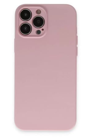 Newface Apple iPhone 13 Pro Kılıf Nano içi Kadife Silikon - Pembe