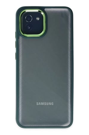 Newface Samsung Galaxy A03 Kılıf Dora Kapak - Haki Yeşil