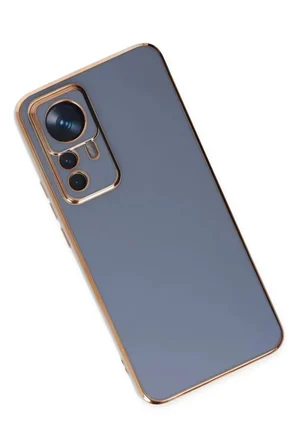 Newface Xiaomi Mi 12T Pro Kılıf Volet Silikon - Mavi