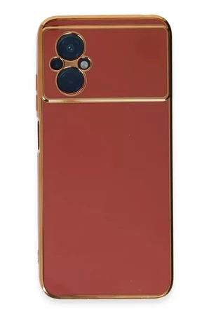 Newface Xiaomi Poco M5 Kılıf Volet Silikon - Kırmızı