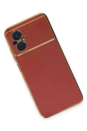Newface Xiaomi Poco M5 Kılıf Volet Silikon - Kırmızı