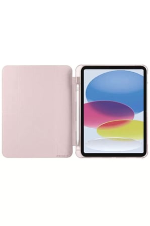 Newface Apple iPad 2022 10.9 (10.nesil) Kılıf Kalemlikli Mars Tablet Kılıfı - Rose Gold
