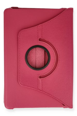 Newface Lenovo Tab M10 TB328FU Kılıf 360 Tablet Deri Kılıf - Pembe