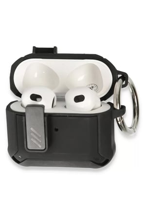 Newface Apple Airpods Pro 2 (2.nesil) Truva Kılıf - Siyah