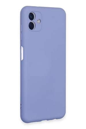Newface Samsung Galaxy A04E Kılıf Nano içi Kadife Silikon - Lila