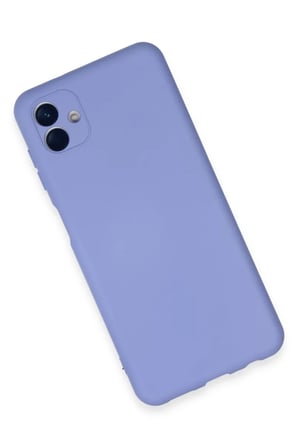 Newface Samsung Galaxy A04E Kılıf Nano içi Kadife Silikon - Lila