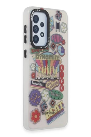 Newface Samsung Galaxy A33 5G Kılıf Estoril Desenli Kapak - Estoril - 14