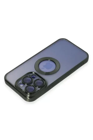 Newface Apple iPhone 15 Pro Kılıf Slot Silikon - Köknar Yeşili