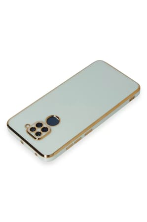 Newface Xiaomi Redmi Note 9 Kılıf Volet Silikon - Açık Yeşil