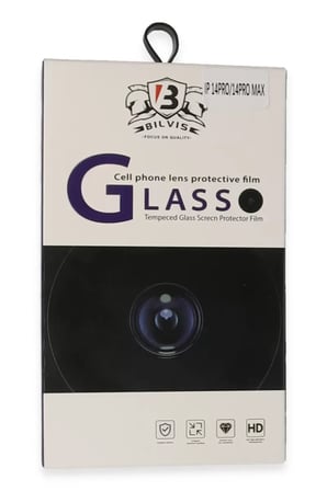 Newface Apple iPhone 15 Pro Max Bilvis Titan Kamera Lens - Siyah