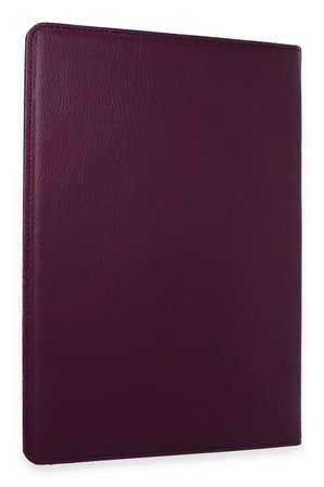 Newface Samsung Galaxy X610 Tab S9 FE Plus 12.4 Kılıf 360 Tablet Deri Kılıf - Mürdüm